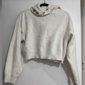 🛍️ZARA CROPPED SWEATER WORN ONCE ORIGINALLY $79